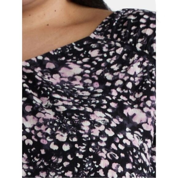 Women's Lightweight Poet Sleeve Blouse Shirt Size 2X - Picture 6 of 6